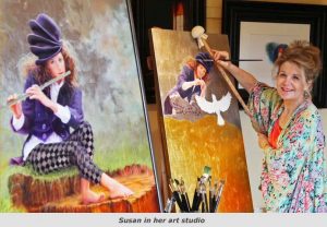 painting, art, studio, Susan Harrison-Tustain
